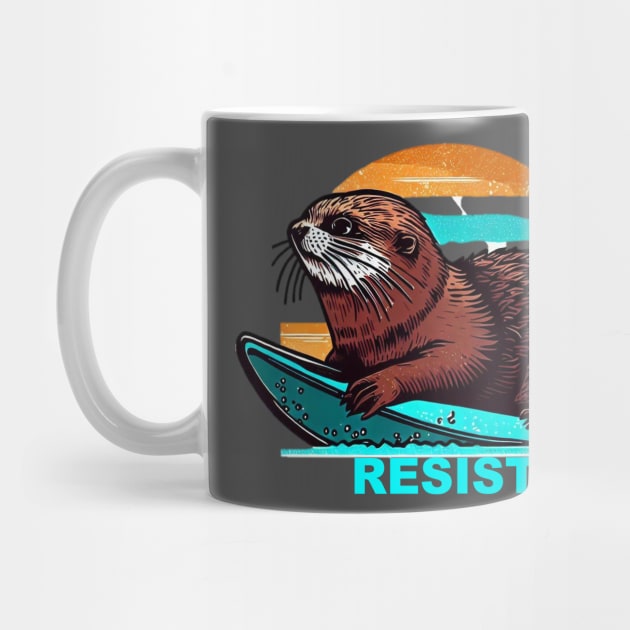 surfing otter 841 RESIST by REDWOOD9